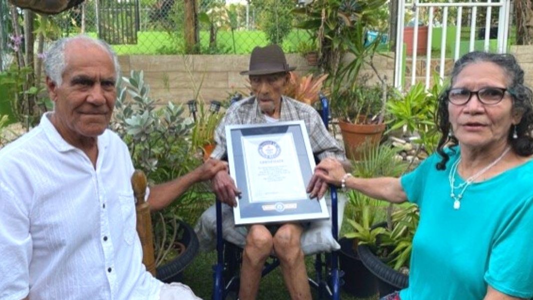 Meet the new oldest man in the world! 