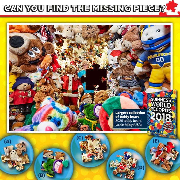 largest teddy bear collection