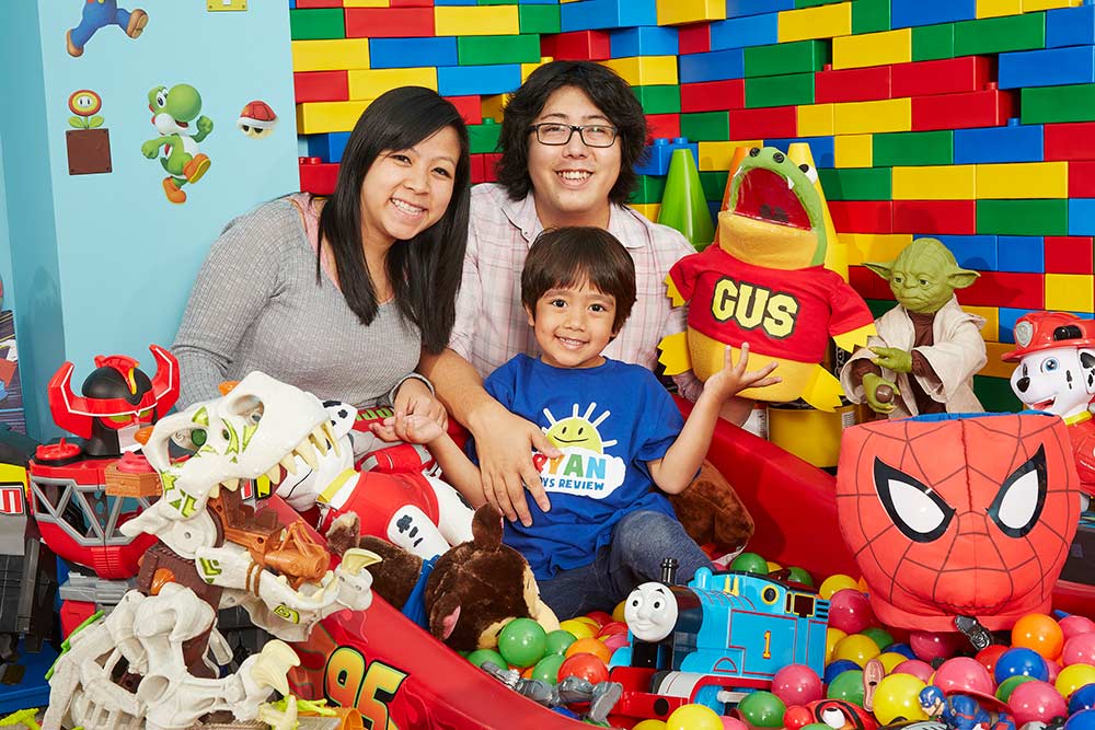 The six-year-old star of ‘Ryan ToysReview’ has set a ...