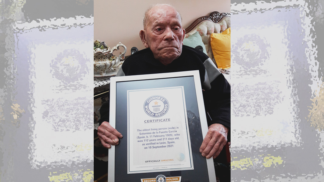 112-year-old from Spain is the new oldest man alive 