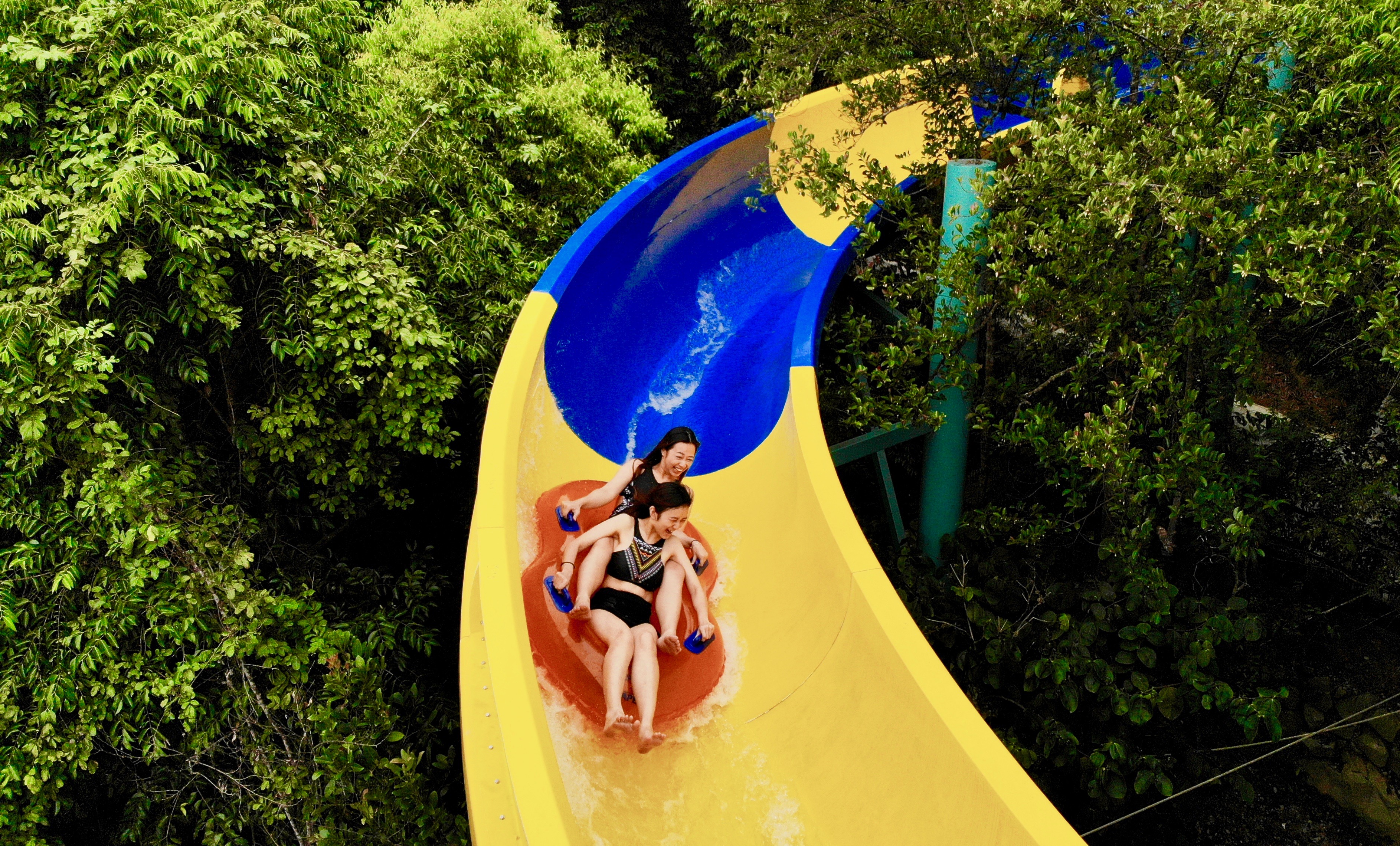 The longest, tallest and wackiest water slides in the world!