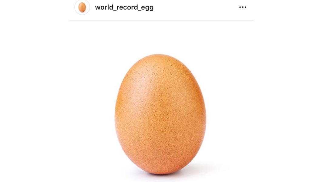 Egg photo breaks Kylie Jenner's record for most liked image on Instagram