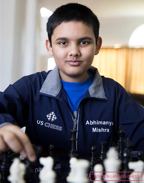 youngest chess grandmaster Abhimanyu Mishra