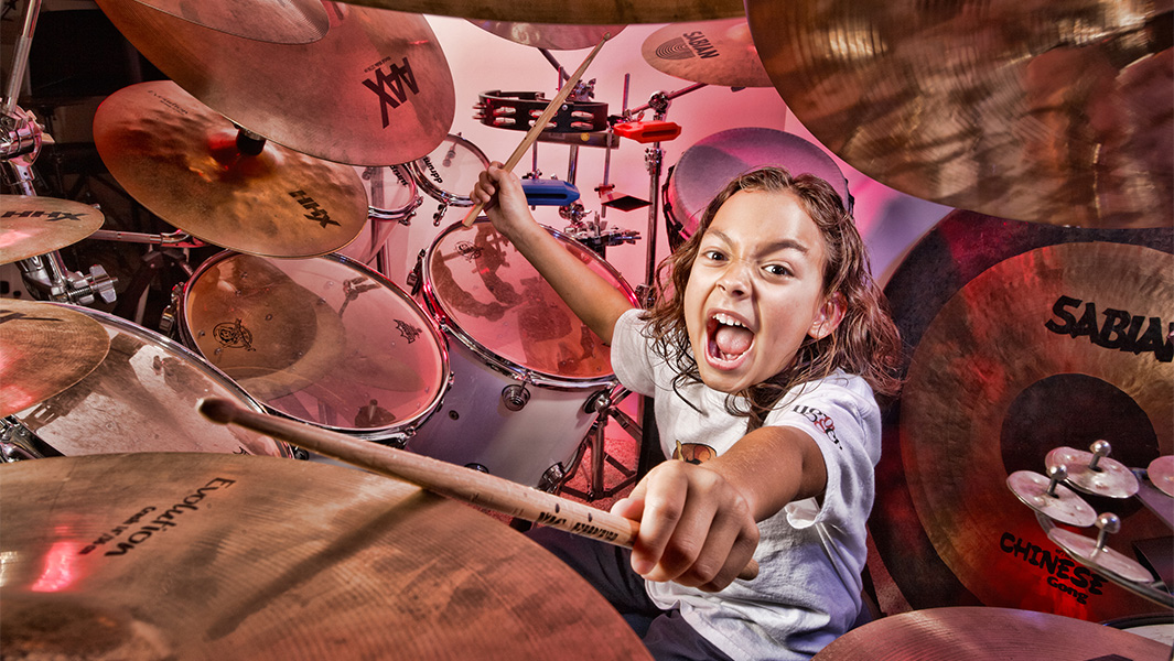 Meet the world’s YOUNGEST DRUMMER