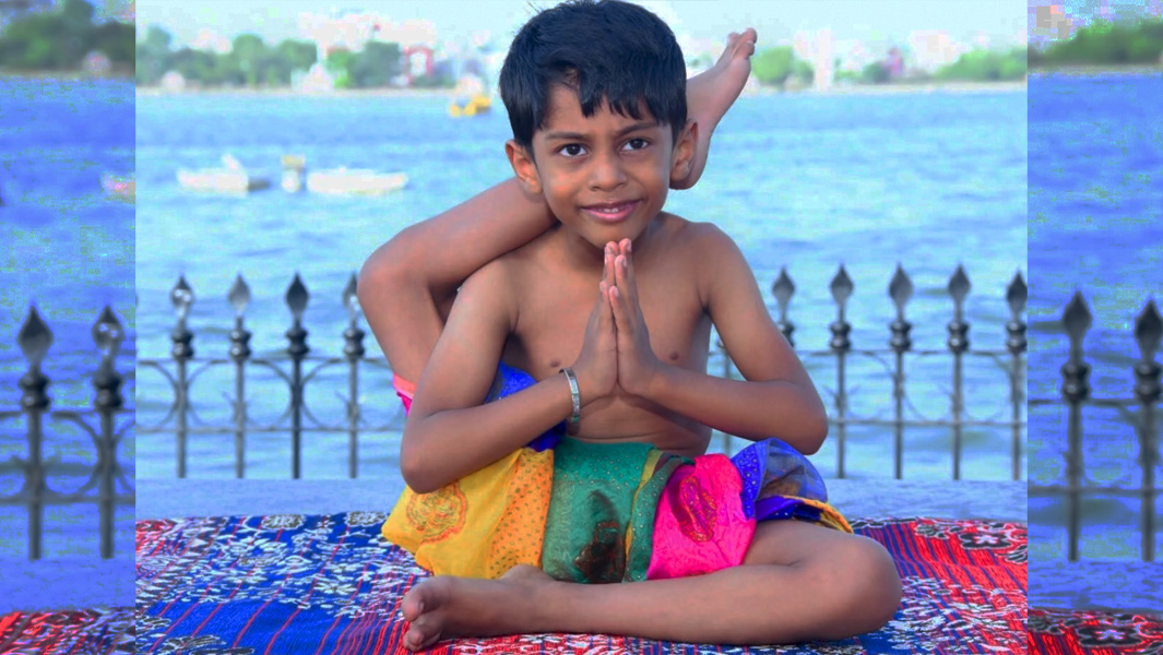 World’s youngest yoga teacher shares the secret of his success!