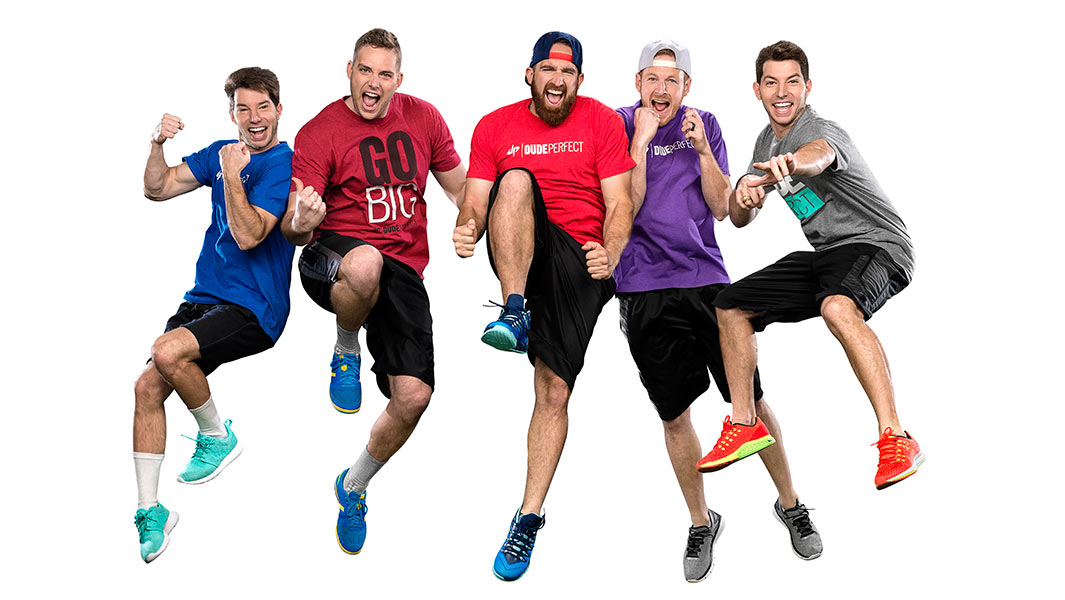 YouTube stars Dude Perfect set more records on Nickelodeon show