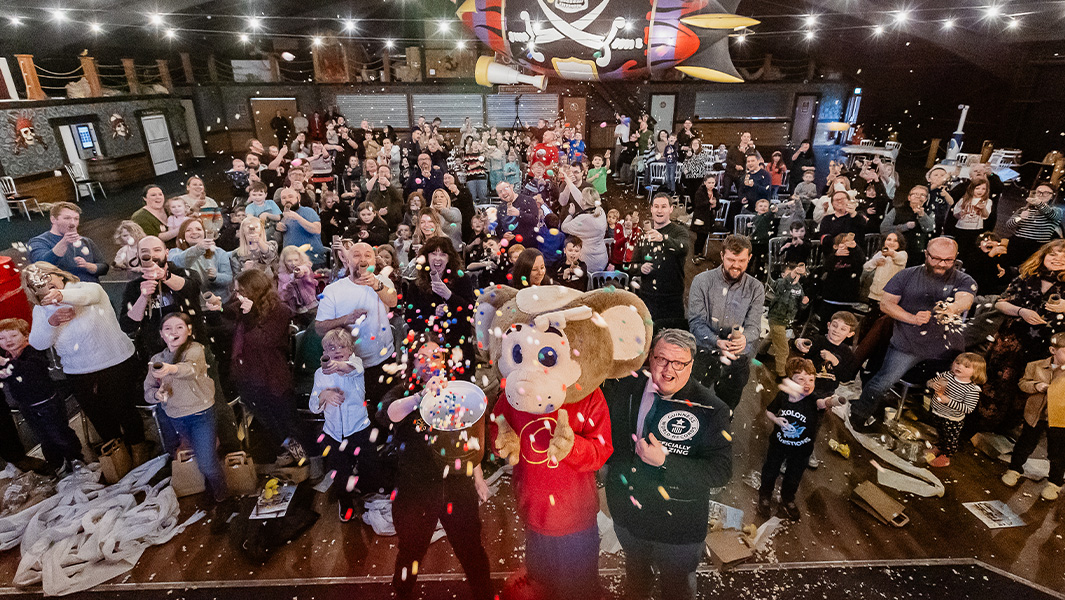 Learn how to make a POPCORN CANNON like these record-breaking kids!