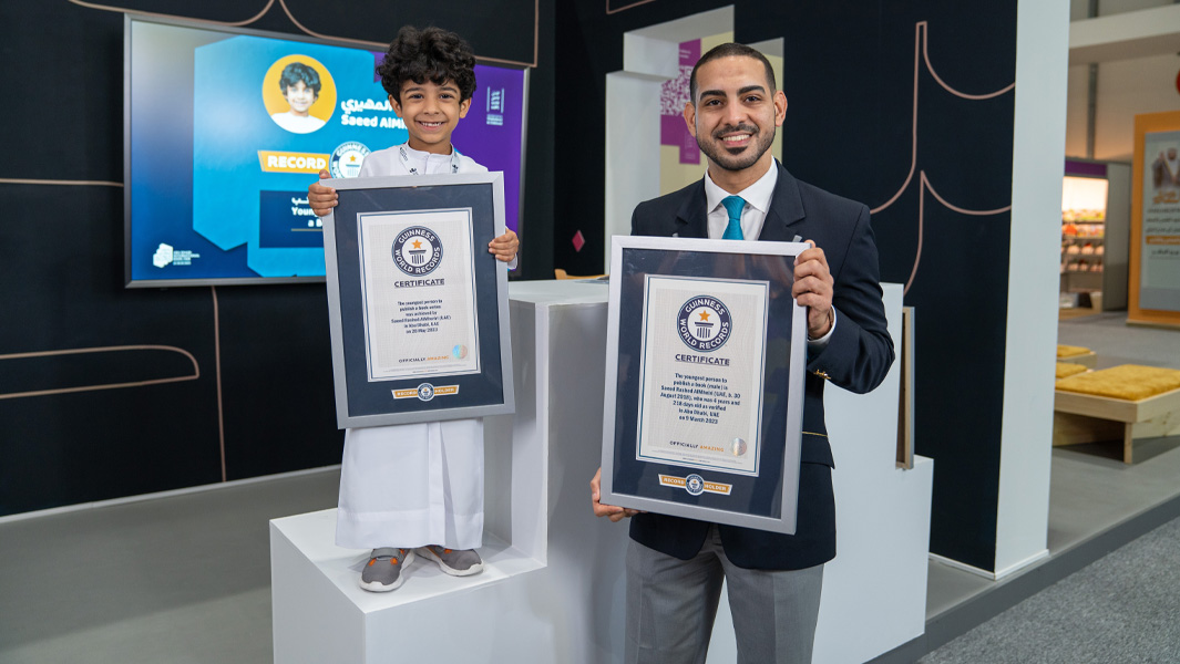 Little Saeed breaks two records before the age of 5 as he publishes book series!