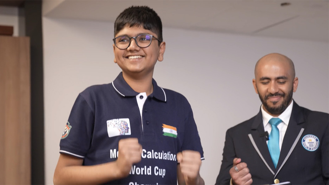 ‘Human Calculator Kid’ shatters 6 world records with super-fast mental maths