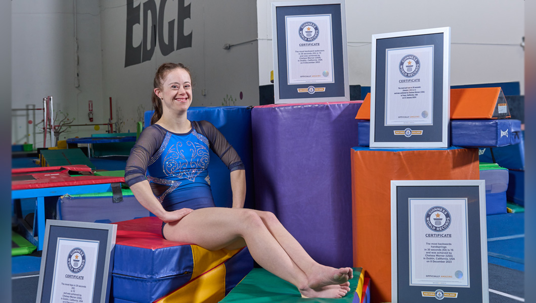 Chelsea the Olympics gymnast smashed 4 world records! Here’s how she did it