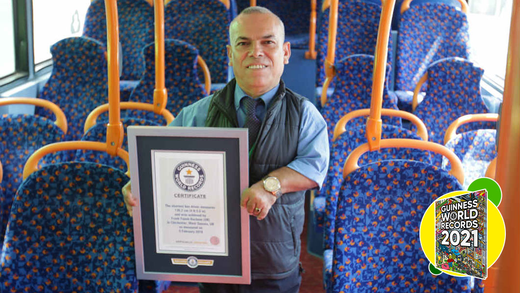 Meet the world’s shortest bus driver! 
