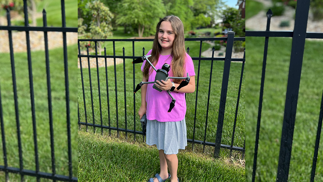 Meet Louisa, the world's youngest drone filmmaker!