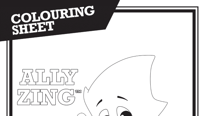 ally zing colouring