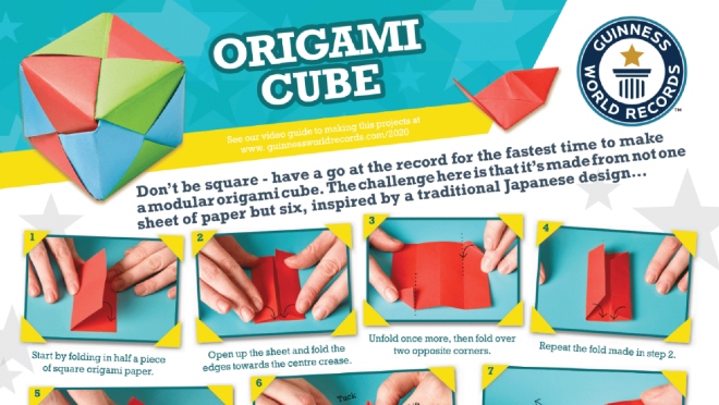 gwr origami cube