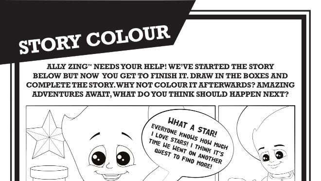 Story colour ally zing