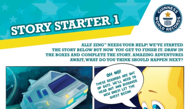 story starter 1 ally zing