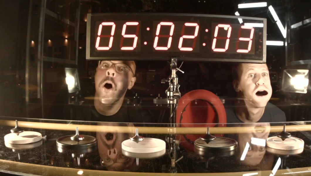 spinning top funny faces - header