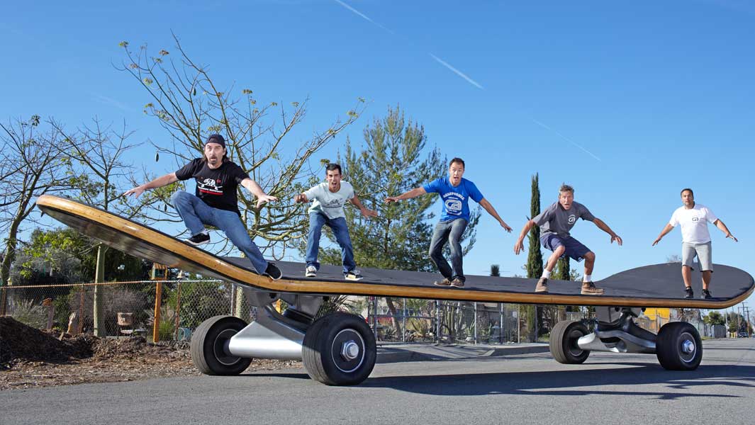 Largest skateboard