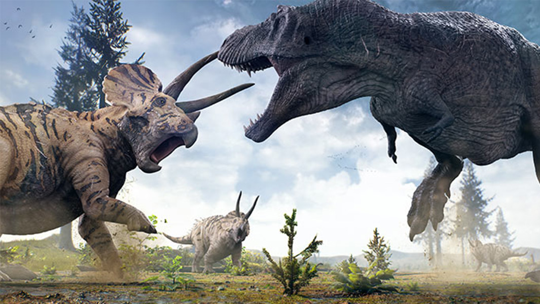 Triceratops vs t rex header