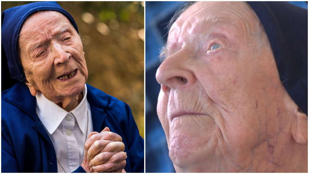 sister andre split image