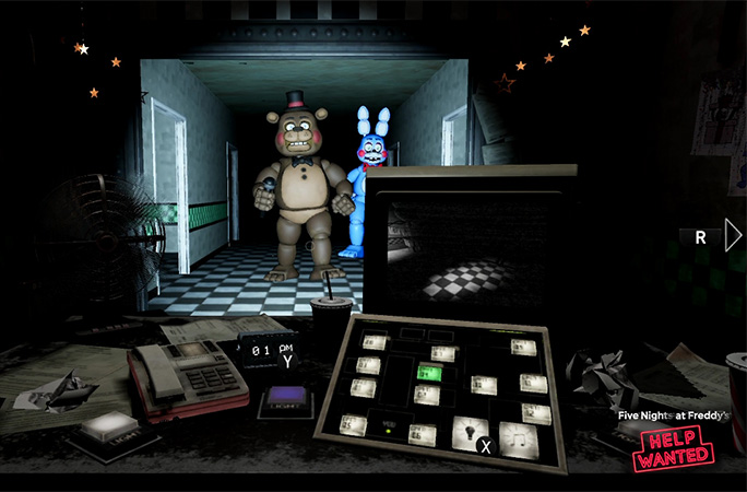 Five nights at Freddys