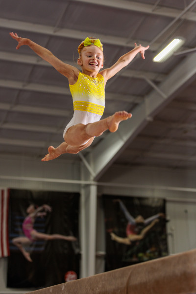 Kynlee in the air