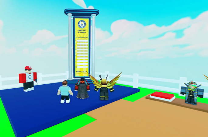 characters with leaderboard