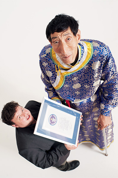 Craig with Bao Xi Shun