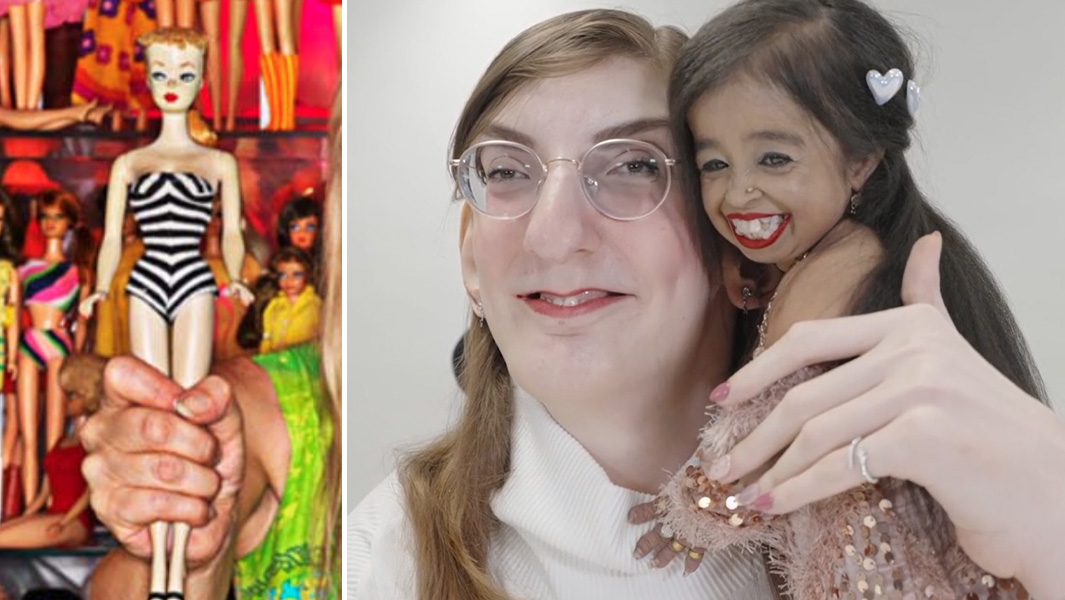 Split image Barbie Rumeysa and Jyoti