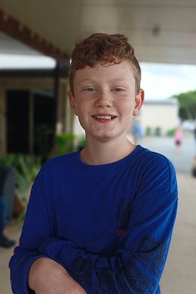 Lachlan smiling on the day of his record attempt