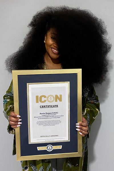 Aevin with icon certificate