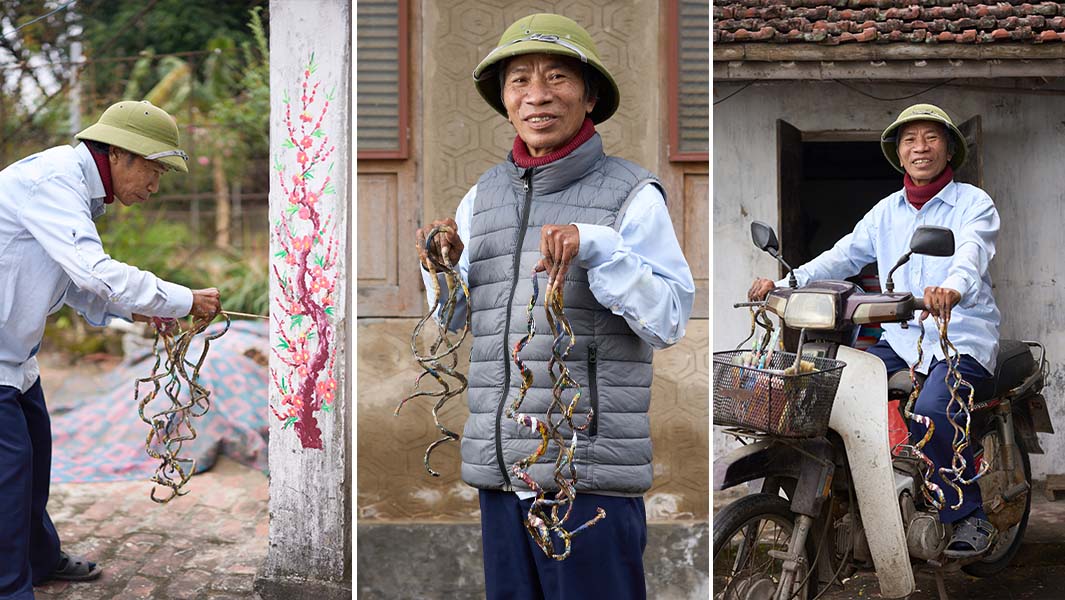 Man with longest fingernails split image