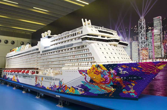 largest lego ship