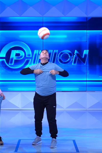 football controlled with head
