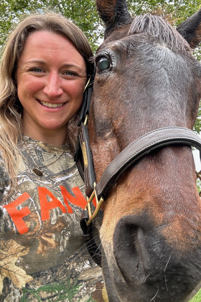 Paige and Fancy selfie