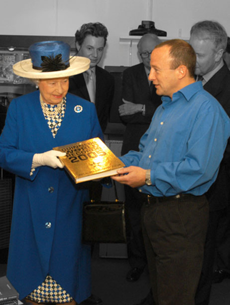 queen elizabeth getting book