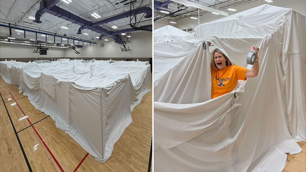 largest blanket fort