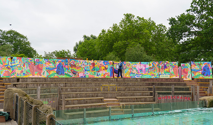 full view of painting
