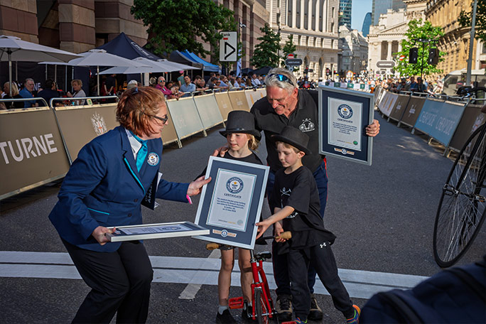 kids getting record certs by adjudicator