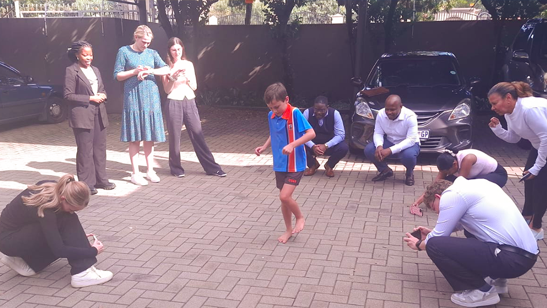 kid skipping