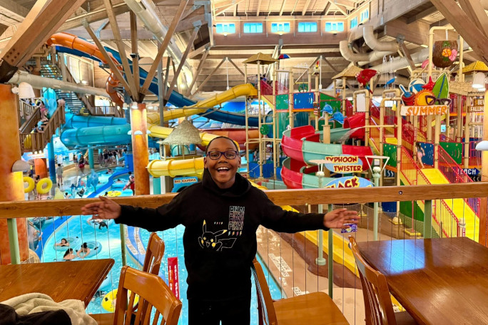 skyler in waterpark