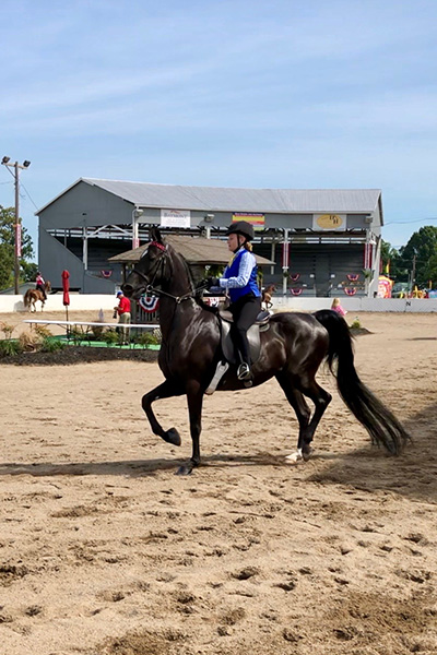 Jenny at show