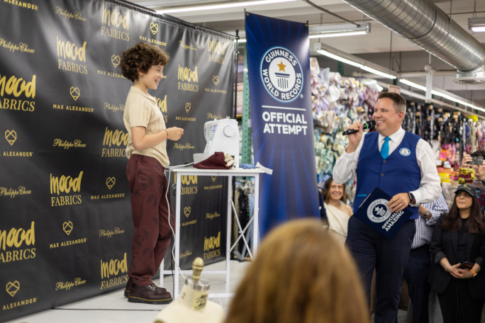max talking on stage