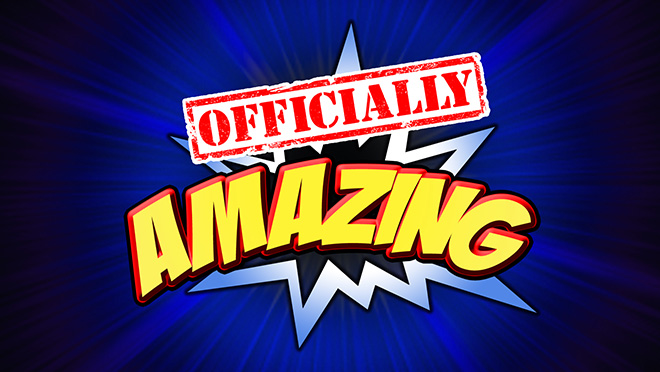officially amazing logo
