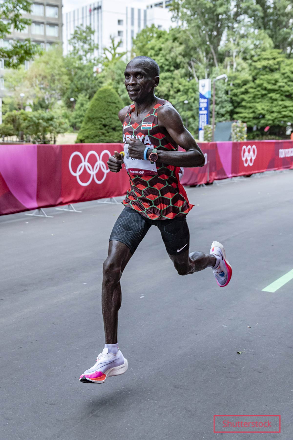 Eliud running