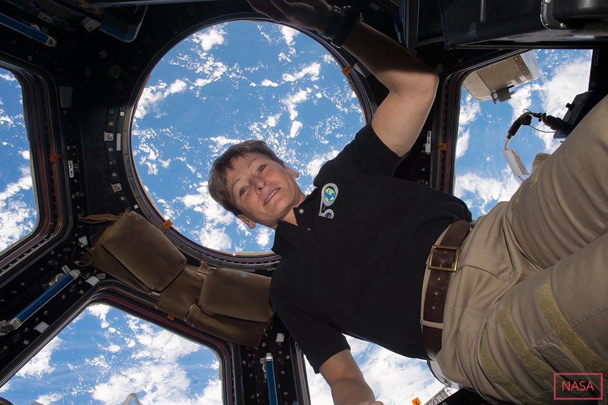 peggy whitson longest time in space cumulative 2017 in cupola