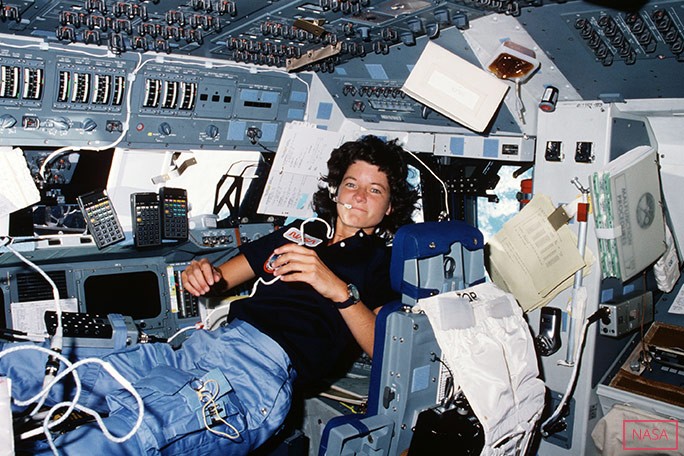 sally ride in space 1983