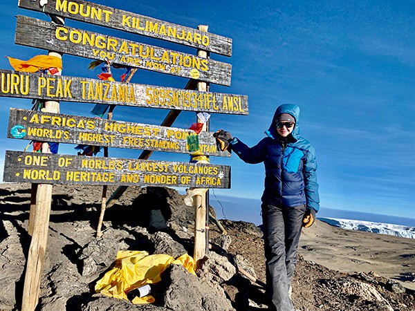 viridiana on kilimanjaro