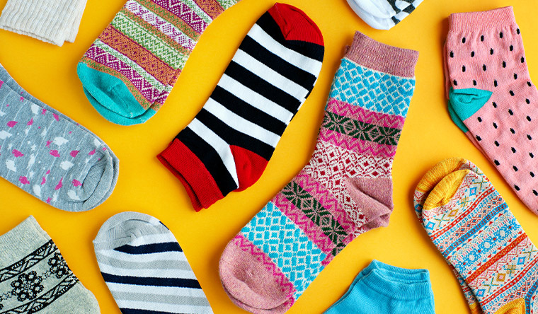 assortment of socks
