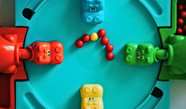 Hungry hippo game